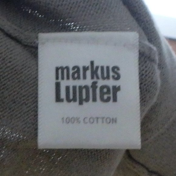 Marcus Lupfer Cotton Sweater, Size S, Grey - Picture 6 of 8
